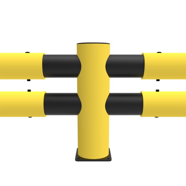 Elastyczna bariera ochronna do ciężkich zastosowań d-flexx HOTEL, 2 belki