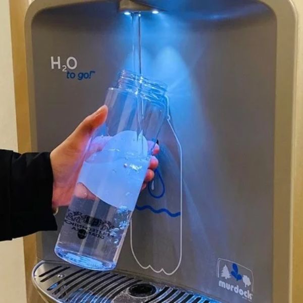 Stacja wody pitnej Zdrojownia A171-BF12-BCD, źródełko/dystrybutor, sensor, licznik