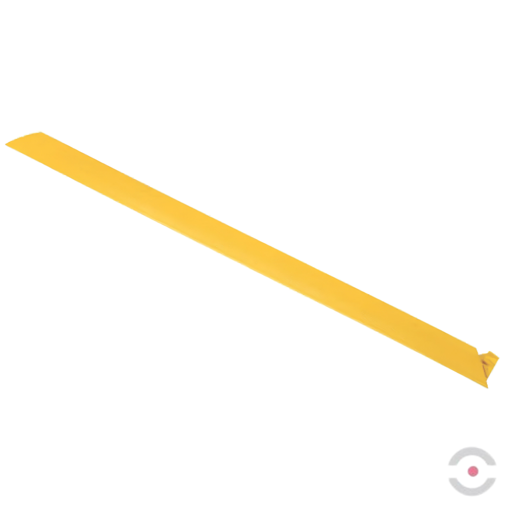 Listwa najazdowa do wykładzin przemysłowych, Skywalker, obrzeże żeńskie, 91 cm, obszar suchy, żółty