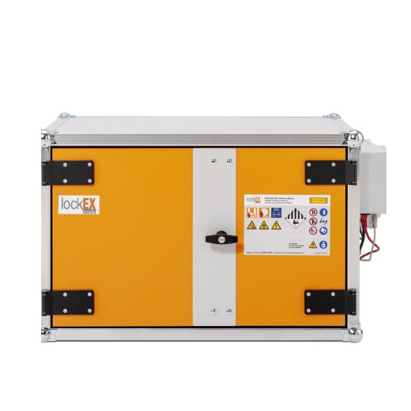Szafa zabezpieczająca Topserw BATT S, ładowanie akumulatorów, 230V, 1 półka, 9 gniazd, bez nóżek, Premium Plus 8/5, (VDMA 24994)