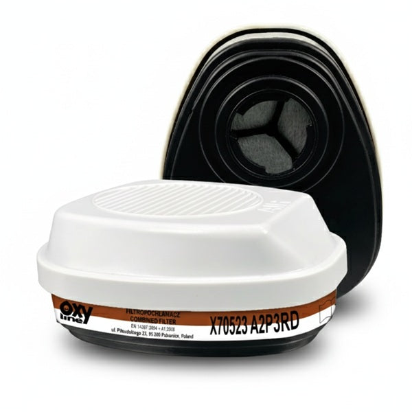 Zestaw ochronny OxyPro Painter Expert+ (półmaska M+filtropochłaniacz), wiaderko