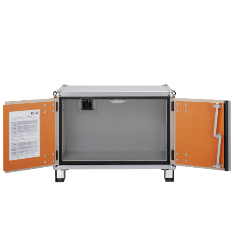 Szafa zabezpieczająca Topserw BATT S, składowanie baterii i akumulatorów, nóżki, 8/5, (VDMA 24994)