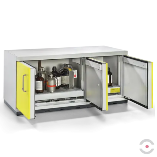 Szafa ognioodporna Topserw UNDER-90 XL-5, 2 tace, drzwi CLA żółte, UTS, 90 min