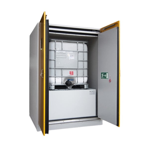 Szafa ognioodporna Topserw DRUM-90 XXL, IBC 1*1000 l, wanna wychwytowa EW, FAS, 90 min
