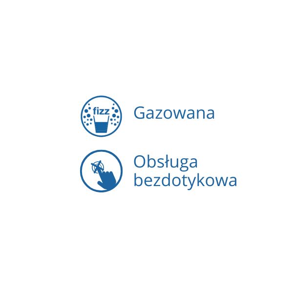 Dystrybutor wody pitnej Zdrojownia  WALL 1P Touch Free, bezdotykowy,ścienny