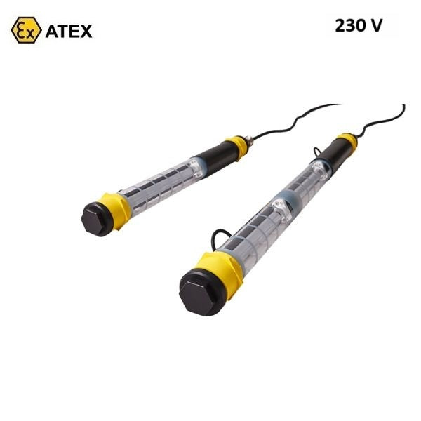 Lampa inspekcyjna Ex ATEX Topserw WOLF TY-300, zasilanie 230 V, kabel 10 m, 2*DLO, Zone ‘1’, ‘21’