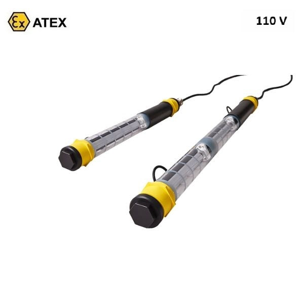 Lampa inspekcyjna Ex ATEX Topserw WOLF TY-300, zasilanie 110 V, kabel 10 m, 2*DLO, Zone ‘1’, ‘21’