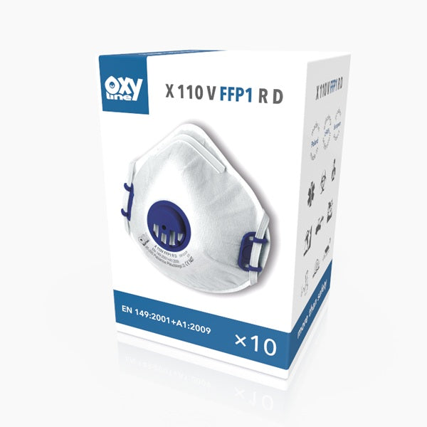 Półmaska filtrująca X 110 V FFP1 R D, 1 szt.