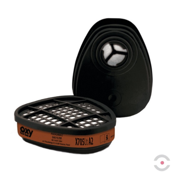 Pochłaniacz Oxyline OXYPRO X705Lt A2, bagnet, lekki, 1 para