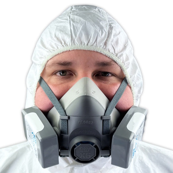 Zestaw ochronny OxyPro Szlif Grinder Standard (półmaska S+filtry), wiaderko