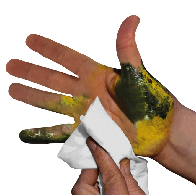 Ściereczka czyszcząca, nawilżona DIRTEEZE Rayon Bamboo 25*20 cm, opakowanie dozujące, 25 szt.