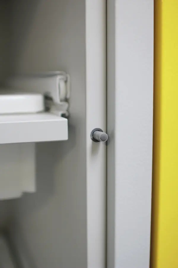 Szafa kombinowana Topserw COMBI-90 XL, drzwi CLA żółte/szare, HSC, 90 min