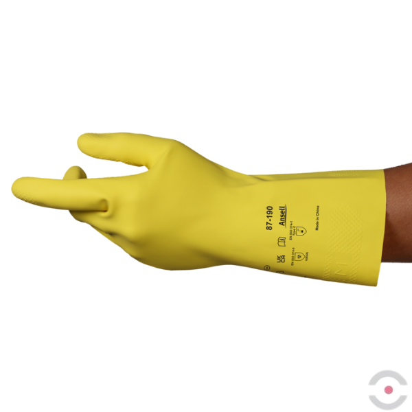 Rękawice do prac ogólnych Econohands 87-190, Ansell, rozmiar 7