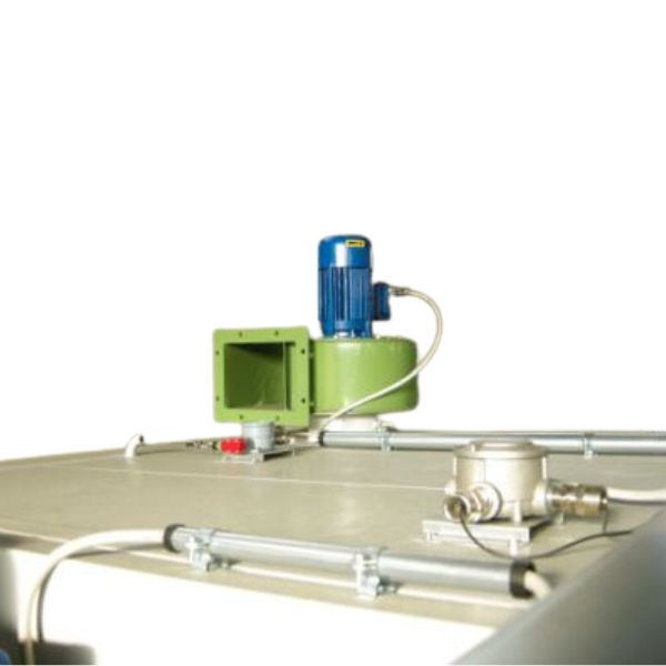 System wentylacji urządzenia