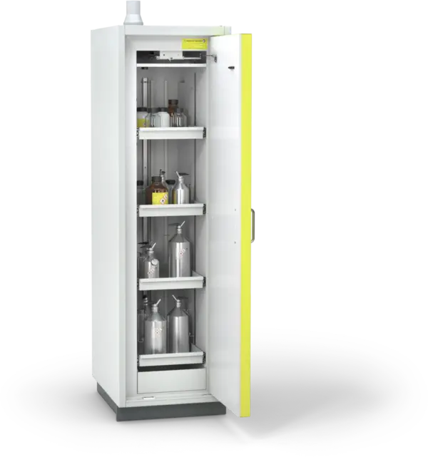 Szafa ognioodporna Topserw PRIME-90 ML, 4 półki wysuwane, drzwi CLA żółte, CLASSIC, 90 min