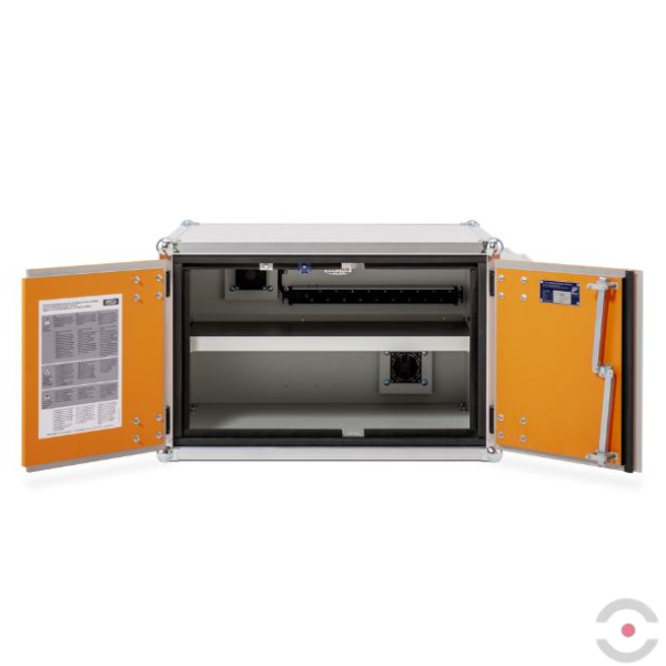 Szafa zabezpieczająca Topserw BATT S, ładowanie akumulatorów, 230V, 1 półka, 9 gniazd, bez nóżek, Premium Plus 8/5, (VDMA 24994)