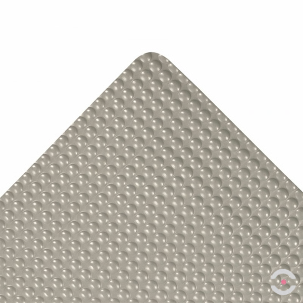 Mata ergonomiczna Notrax, 782 Sky Trax, laminowana, 60 cm x 91 cm, obszar suchy, szary