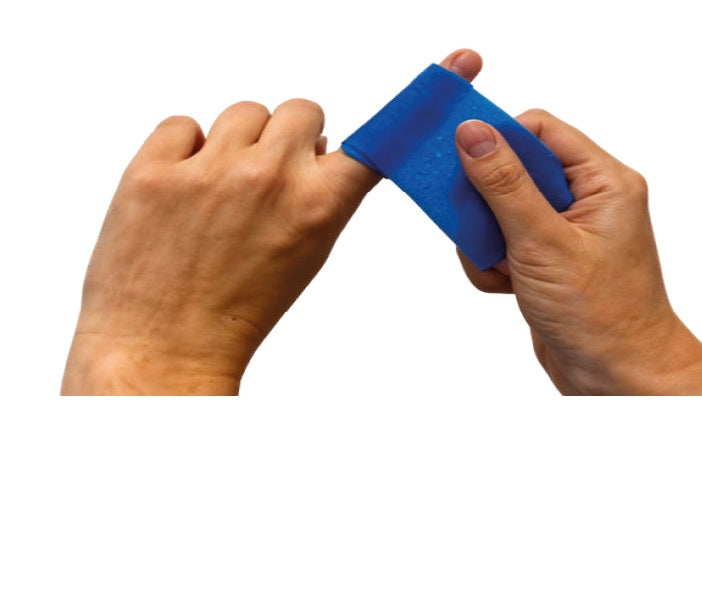 Samoprzylepny bandaż QuickSoft 5,5 x 5 m, niebieski, 2 sztuki