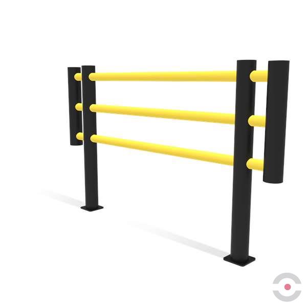 Bariera ochronna elastyczna d-flexx FOXTROT, 2000 mm