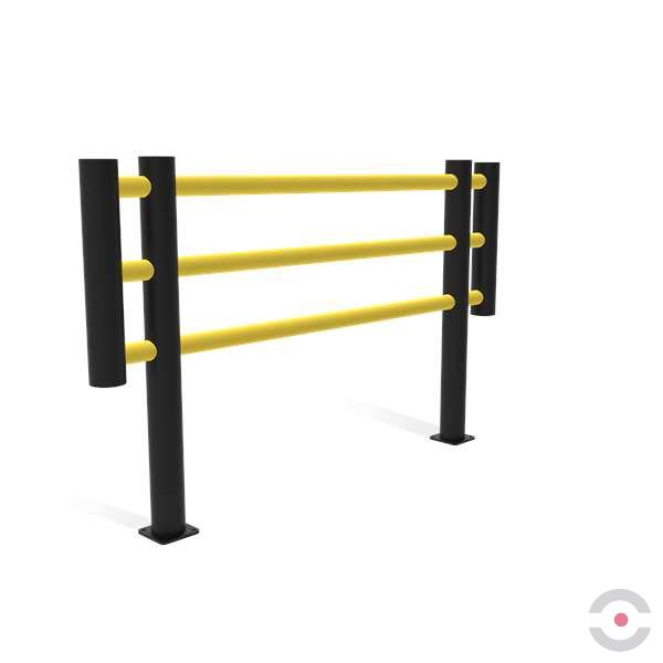 Bariera ochronna elastyczna d-flexx FOXTROT, 2000 mm