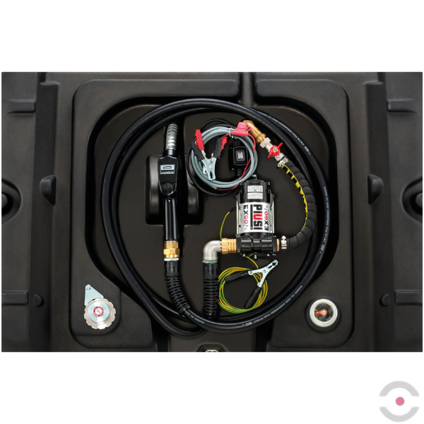 Mobilna stacja paliwa BENZYNA KS MOBILE EASY 330 l, pompa elektryczna, 12 V, 25 l/min, ATEX, automatyczny pistolet