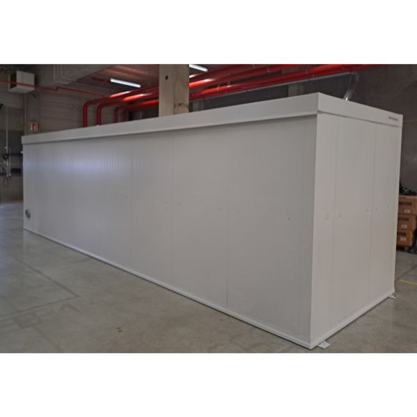 Magazyn ognioodporny Topserw, 6-CL, EI90, S*G*W 6000*2500*2440 mm, 1*1800 l, drzwi dwuskrzydłowe DF