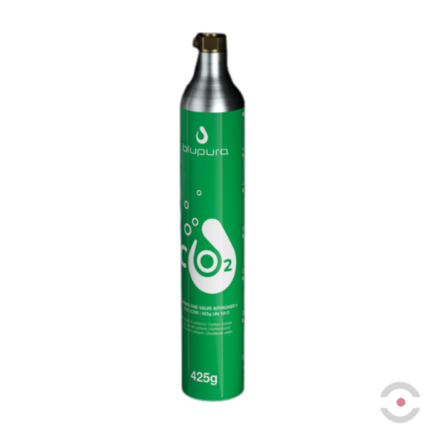 Butla stalowa CO2 do dystrybutorów wody 425g