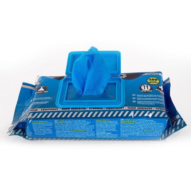 Ściereczka czyszcząca, antybateryjna DIRTEEZE Surface Sanitising, 20*20 cm, opakowanie dozujące, 200 szt.