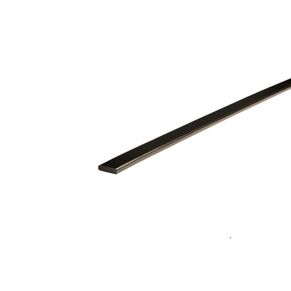 Elastyczny profil ostrzegawczo-ochronny Knuffi, typ F, czarny, 1000 mm