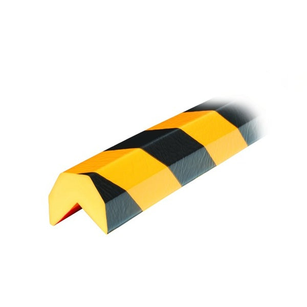 Elastyczny profil ostrzegawczo-ochronny Knuffi, typ AA, żółty/czarny, 5000 mm