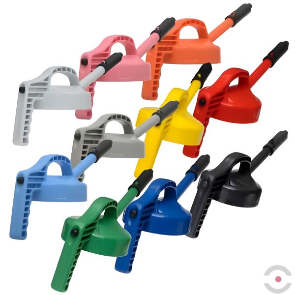 Pokrywka z wylewką mini (Mini Spout Lid), system TopOil, różowa