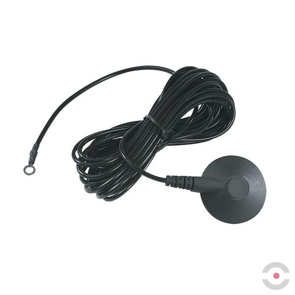 Przewód do uziemienia wykładziny antyelektrostatycznej, 051 ESD Floor Grounding Cord, 4,5 m, oczko