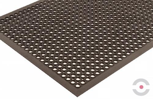 Mata ergonomiczna Notrax, 562 Sanitop, gumowa, antypoślizgowa, 91 cm x 152 cm, obszar mokry, czarny