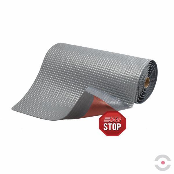 Mata ergonomiczna Notrax, 782 Sky Trax, laminowana, 91 cm x 2 m, obszar suchy, szary