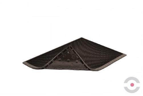 Mata wejściowa Notrax, 346 Sani-Trax, dezynfekcyjna, 61 cm x 81 cm, czarny