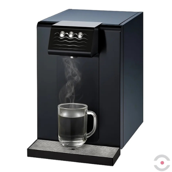Dystrybutor wody pitnej Zdrojownia BLUSoda Black Hot 30 Fizz, woda gazowana, gorąca, chłodzona