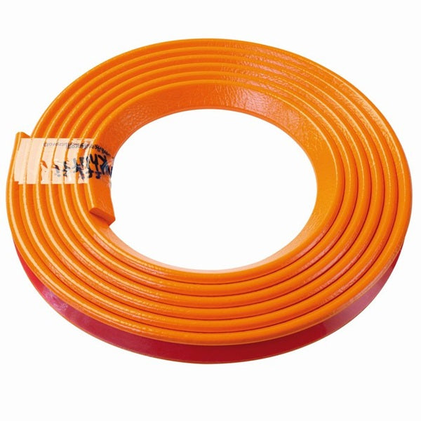 Elastyczny profil ostrzegawczo-ochronny Knuffi, typ E, pomarańczowy, 1000 mm