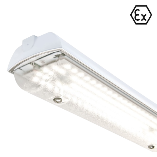 Oświetlenie wewnętrzne 2*36 W, Ex ATEX, strefa 2, WSC FASS/KTC EI90