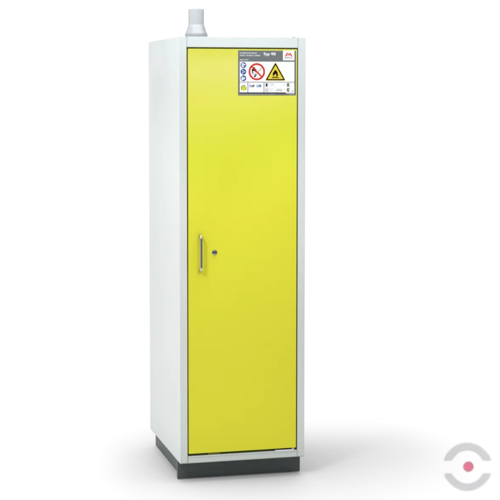 Szafa ognioodporna Topserw SAFE-90 ML, 4 półki, drzwi CLA żółte, CLASSIC, 90 min