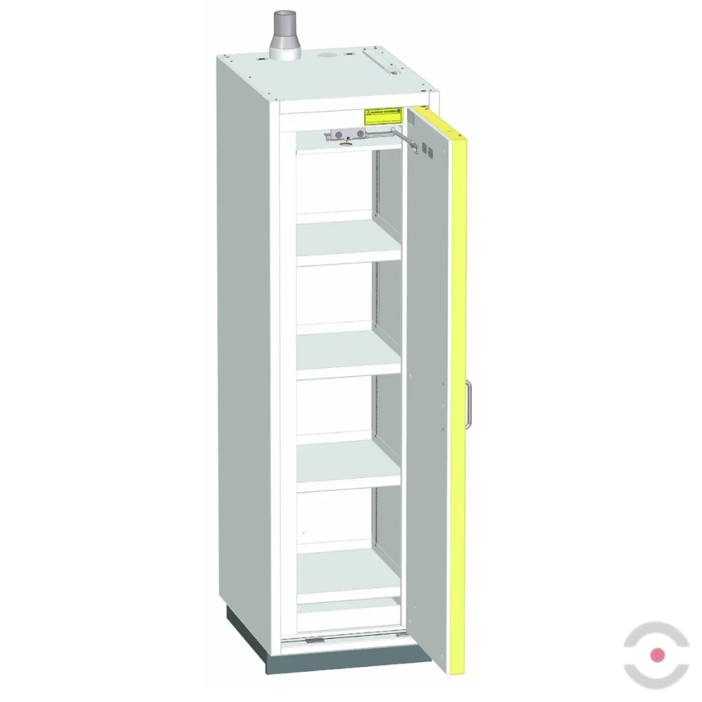 Szafa ognioodporna Topserw SAFE-90 ML, 4 półki, drzwi CLA żółte, CLASSIC, 90 min