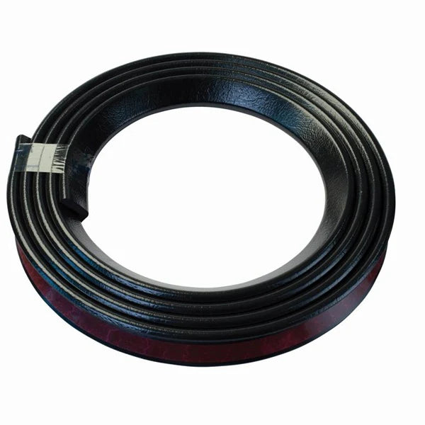 Elastyczny profil ostrzegawczo-ochronny Knuffi, typ H, mrozoodporny, czarny, 1000 mm