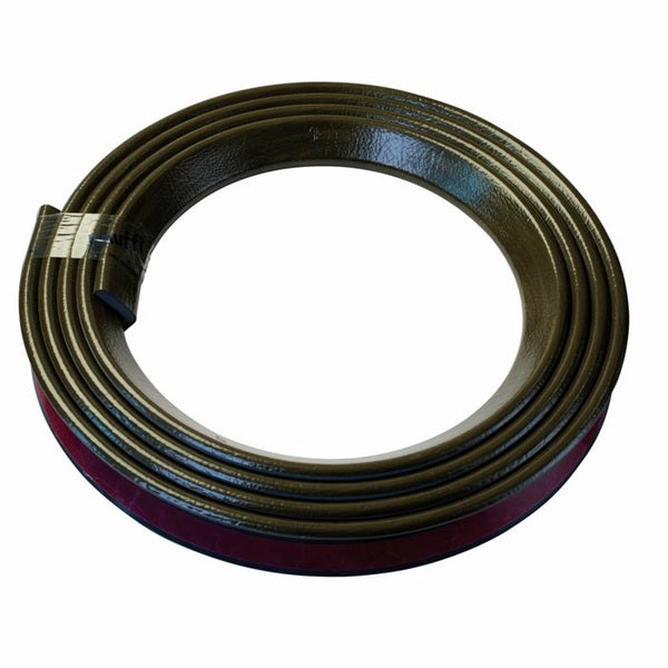 Elastyczny profil ostrzegawczo-ochronny Knuffi, typ H, drewno khaki, 1000 mm