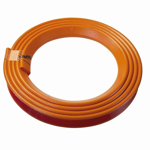 Elastyczny profil ostrzegawczo-ochronny Knuffi, typ H, pomarańczowy, 1000 mm