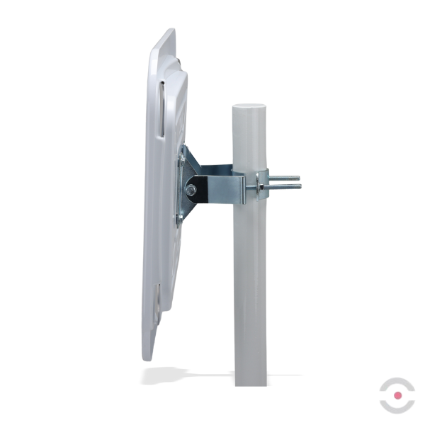 Lustro przemysłowe Dancop, Madrid, 40*60 cm, akryl, biało-czerwone