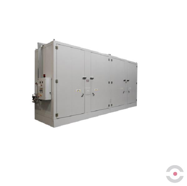 Komora (szafa) grzewcza Amarc, 2 strefy grzewcze, 16+16*200 l/4+4 IBC, 2 poziomy, ogrzewanie elektryczne, 100°C