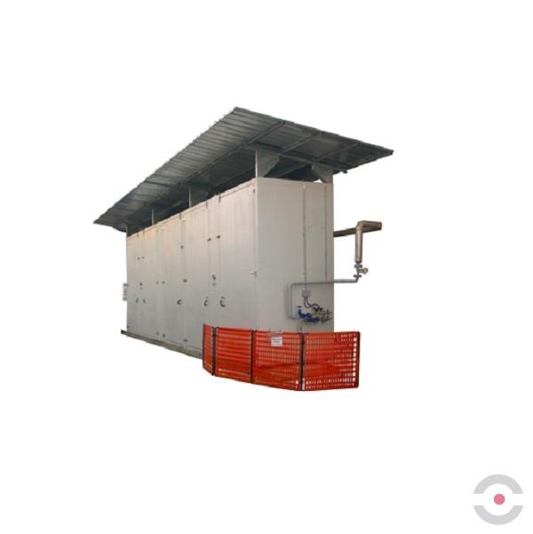 Komora (szafa) grzewcza Amarc, 2 strefy grzewcze, 16+24*200 l/4+6 IBC, 2 poziomy, ogrzewanie elektryczne, 100°C