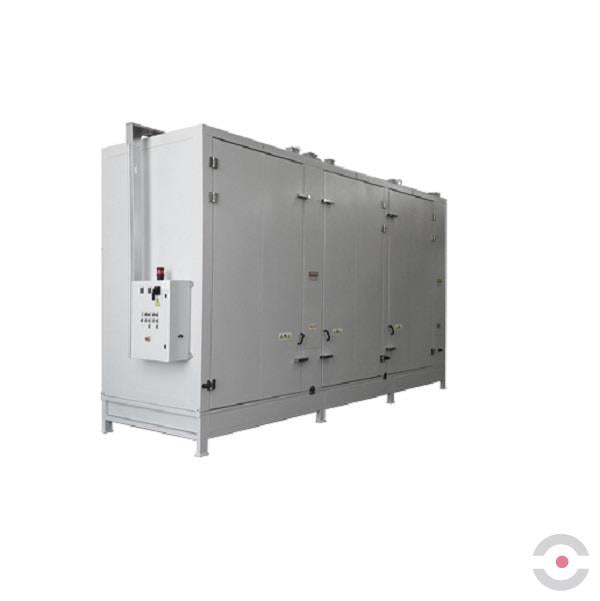 Komora (szafa) grzewcza Amarc, 2 strefy grzewcze, 8+16*200 l/2+4 IBC, 2 poziomy, ogrzewanie elektryczne, 100°C