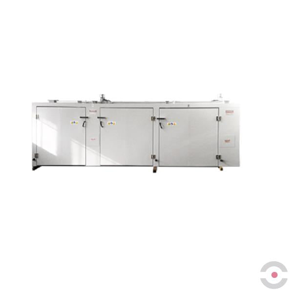 Komora (szafa) grzewcza Amarc, 3 strefy grzewcze, 4+4+4*200 l/1+1+1 IBC, 1 poziom, ogrzewanie elektryczne, 100°C