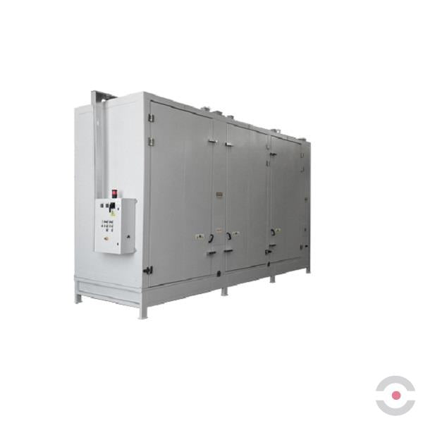 Komora (szafa) grzewcza Amarc, 2 strefy grzewcze, 8+8*200 l/2+2 IBC, 2 poziomy, ogrzewanie elektryczne, 100°C