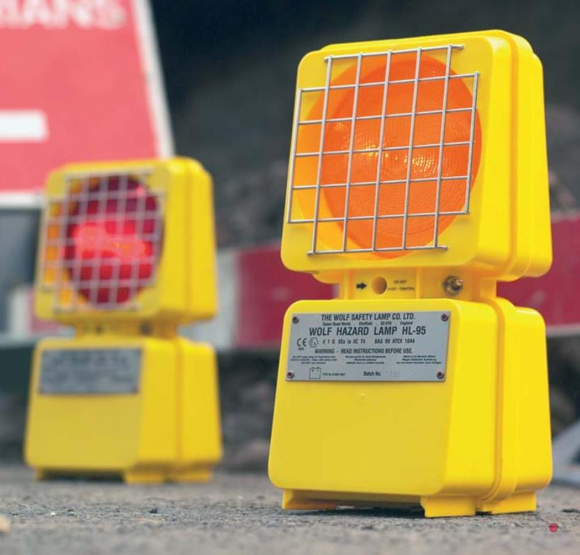 Lampa ostrzegawcza Ex ATEX Topserw WOLF HL-95 bateryjna, Zone ‘0’